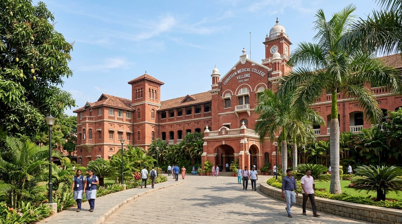 Christian Medical College campus building