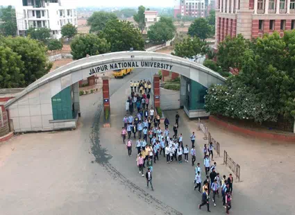 Jaipur National University campus view 2