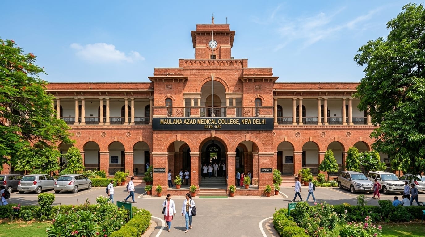Maulana Azad Medical College campus building
